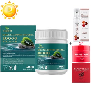 뉴질랜드 초록홍합 초록입홍합 초록잎홍합 푸른입 녹색 그린 헬스엔 10000 180캡슐 크림