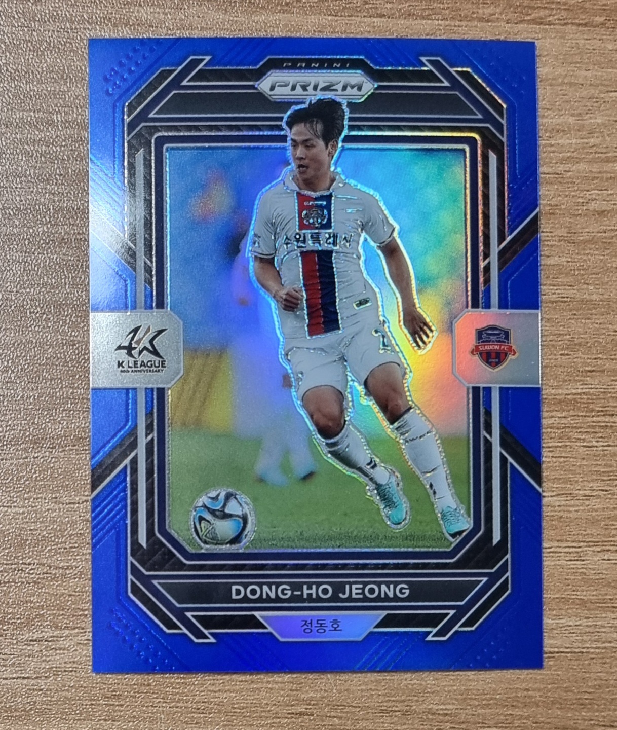 99한정판 정동호 2023 Panini K리그 Prizm Blue NO-128 축구카드
