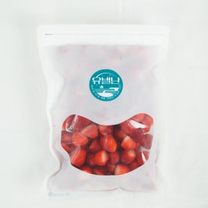 26년수확 국내산 냉동딸기(우수농산물GAP) 드라이아이스 기본포장 1kg, 5개