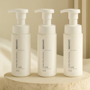 [공식몰] 치후레 포밍 페이스 워시, 저자극, 약산성, 일본클렌징폼 180ml, 3개