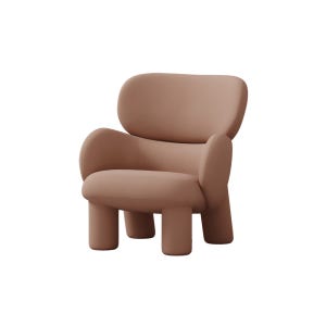 알로소 엘머 패브릭 소파 스툴미포함, 릴레이트/마누카, 1인용