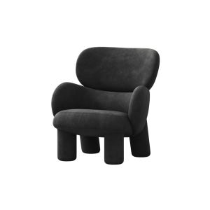 알로소 엘머 패브릭 소파 스툴미포함, 스칼렛/머스탱, 1인용