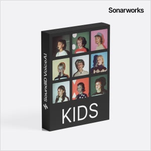 SoundID VoiceAI Kids Voices Expansion Pack 소나웍스 사운드아이디 보이스AI 목소리 변환 플러그인 키즈 보이스 확장팩