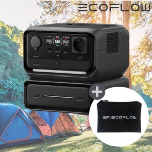 휴대용 파워뱅크 캠핑 배터리 에코플로우 리버3 맥스 572Wh