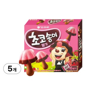 오리온 초코송이 딸기 216g x 5개