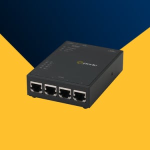 Perle 고품질의 안정적인 RS232 통신 4포트 터미널 서버 IOLAN STG4