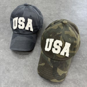 리프티즘 USA 펠트자수 카모워싱 볼캡 2색상 짐웨어 헬스 대두 소두핏 얼굴작아보이는 모자