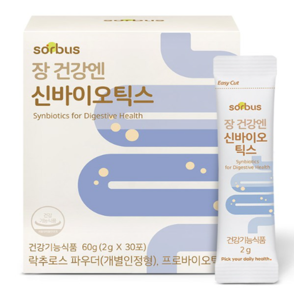 <b>소버스</b> 신바이오틱스 곡물맛 100억유산균 프리바이오틱스 가루유산균 30포 1박스
