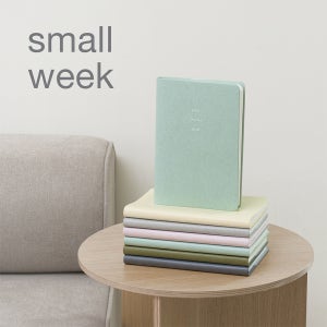 바이풀디자인 생각보관함 스몰 주간 2026년 미니 위클리 다이어리