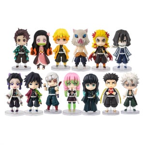 BANDAI 반다이 미니 피규아트 귀멸의 칼날 액션피규어 9cm