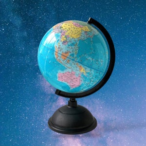 한글 영어 지구본 세계지도 독도 지구의