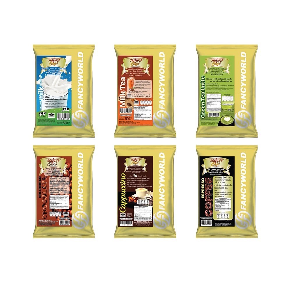 [태국] Nature Cafe 네이처 카페 파우더 음료 6가지 종류 350g / 500g