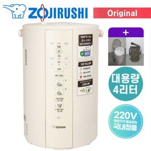 조지루시 가열식 가습기 4L 오프화이트(리뉴얼) + 전용가방 세트 / EE-DVH35K-WM