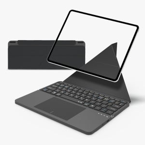 아이노트 XK808B 휴대용 터치패드 접이식 블루투스 키보드