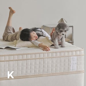 포스트모던 텐플러스 10cm 더 긴 미디엄하드 키큰 매트리스 호텔침대 킹 K