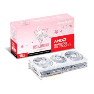 컬러플 RX7800XT 예쁜 헬하운드 사쿠라 한정판 D6 16GB