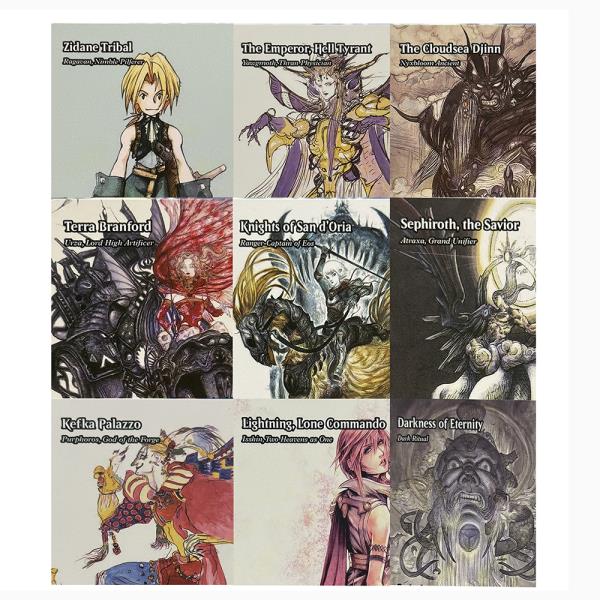 DIY 카드 FCA 시대를 초월한 지단 부족의 오라클 축복 Stay with Me Lightning Lone Commando Tidus