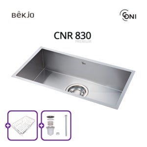 백조씽크 고니 CNR 830 사각싱크볼 사각볼 주방 싱크대 상판 교체 SQSR780