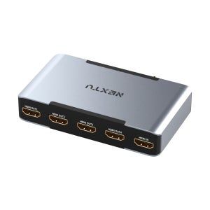 부요아 1대4 8K 모니터 HDMI 분배기 오디오 분리 다운스케일 8334SP8K60