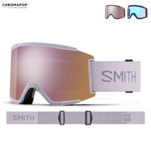 2526 SMITH Squad XL 스미스 스쿼드XL 스노우 고글 - 루나 포그-크로마팝 에브리데이 로즈골드 미러/스톰 로즈플래쉬