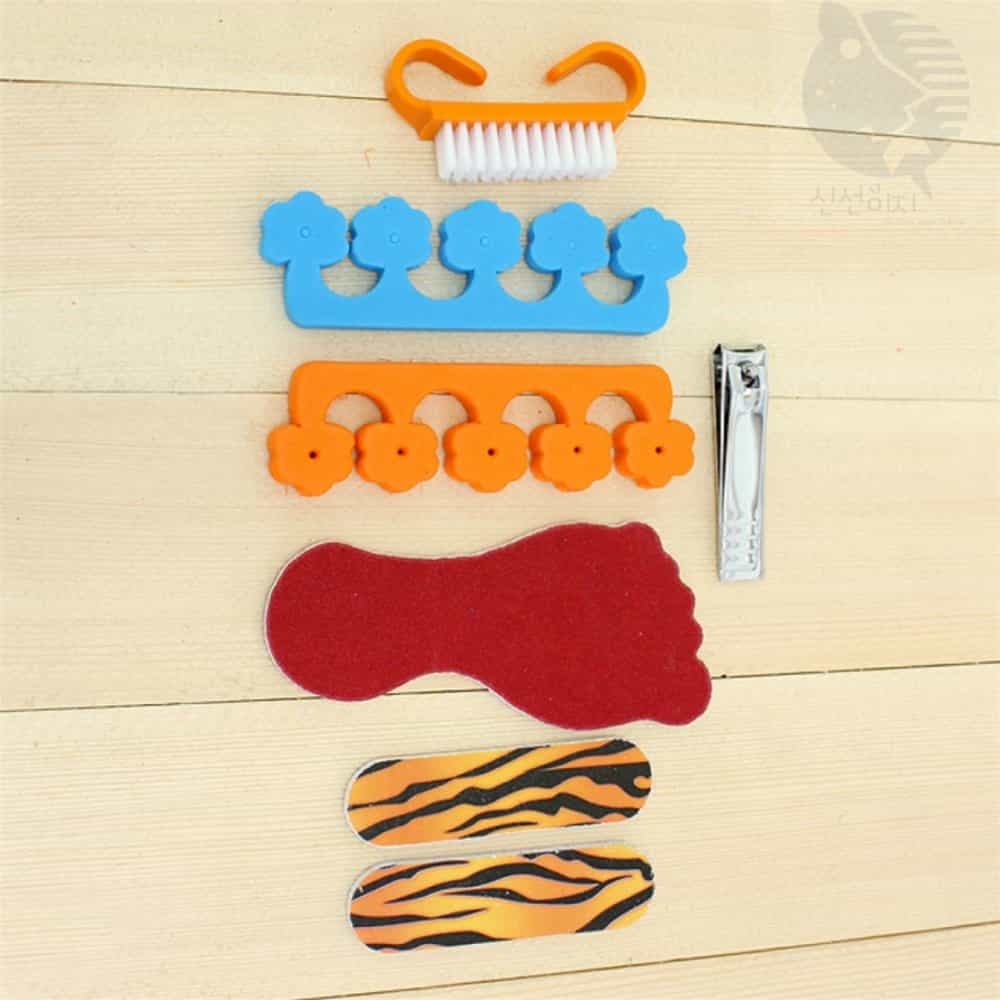 신선EASY <b>손발톱</b>케어 셀프네일도구 발톱깎이 발톱 관리 세트 7p