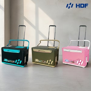 해동 25 카리스마 캐리쿨러 30L 낚시 캠핑 캐리어 아이스박스