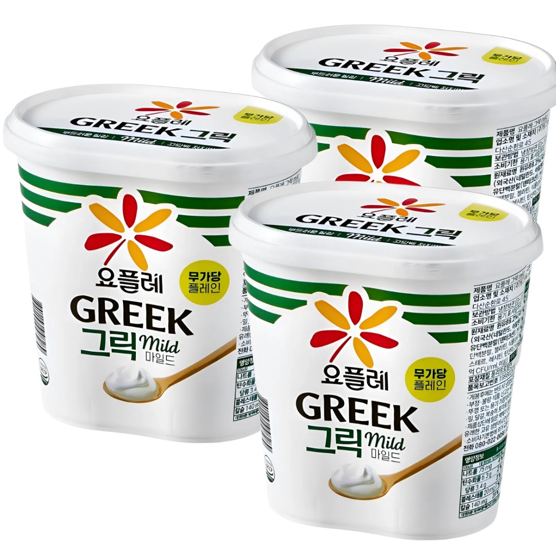 요플레  플레인 성분 분석