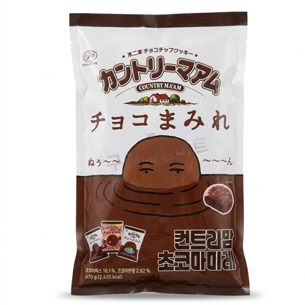 컨트리맘 초코마미레 쿠키 일본과자 초코칩