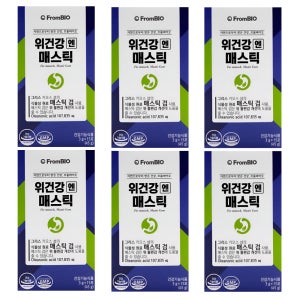 프롬바이오 위건강 엔 매스틱 6박스