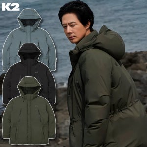 K2 역시즌패딩 씬에어 ANANTA PARKA 조인성 구스다운 남성