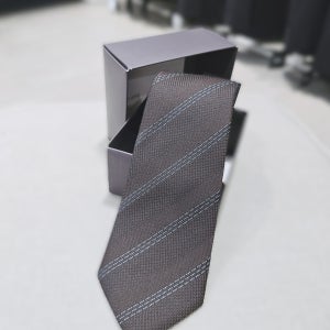 앤드지 넥타이 도트 배색 스트라이프 울 혼방 1102 ZF5AT 1102