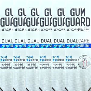 검가드 센서티브 치약 150g x 6박스