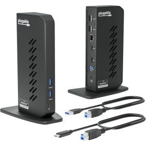 USB허브 USB-C 3.0 노트북 도킹스테이션 HDMIx2 기가랜 멀티포트 PC액세서리