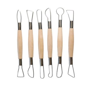 공예 조각칼 6종 점토 소도 목공방 모양 만들기 DIY 도구 찰흙