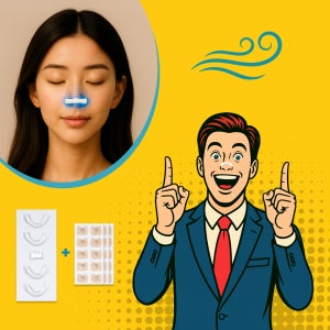 1등급 의료용 비강확장기 바람결 브리즈밴드 V4 코골이 완화 기구 수면무호흡 예방