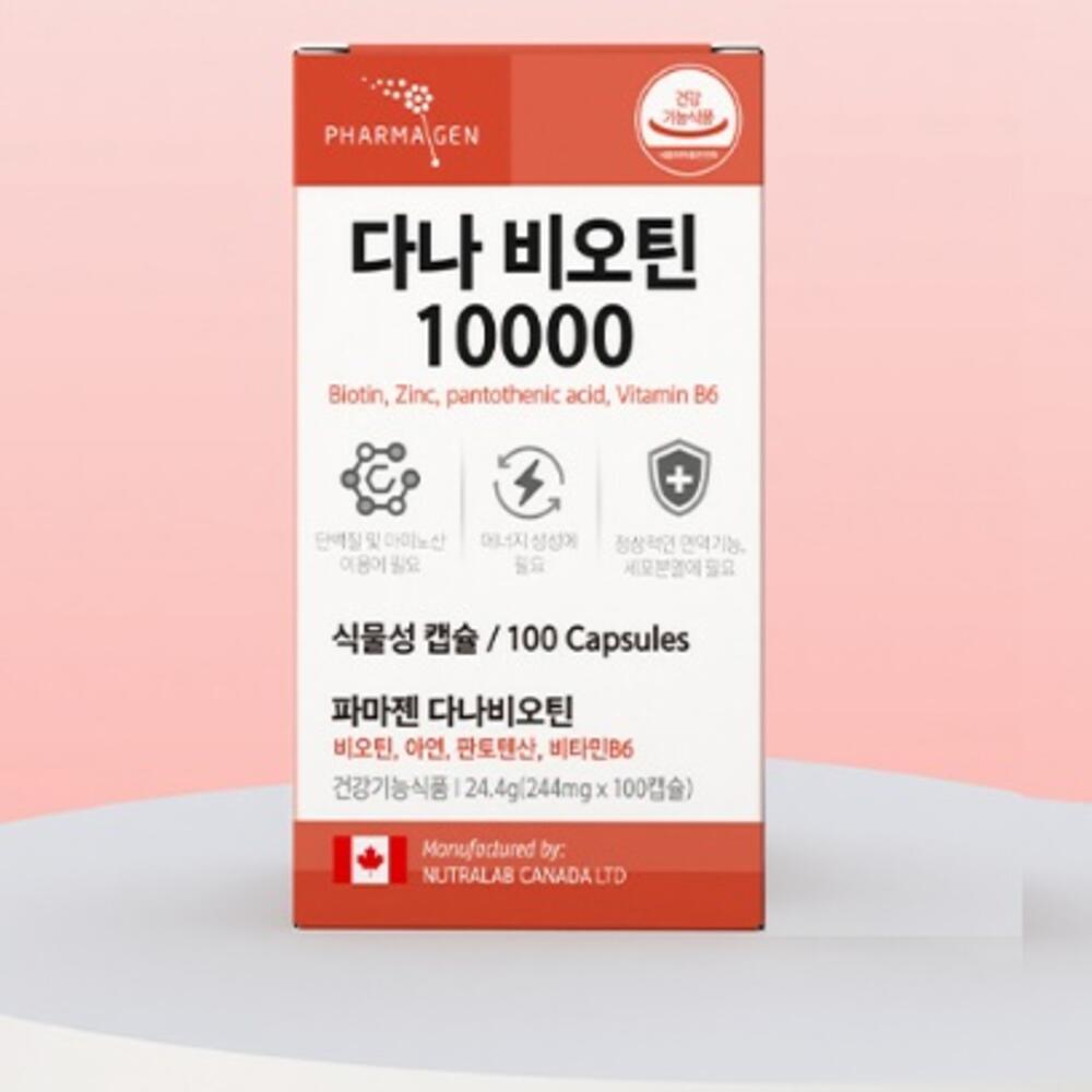 <b>진스</b>샵 성인 <b>비오틴</b> 10000 맥주 효모 아연 판토텐산 비타민 B 영양제 탈모<b>비오틴</b>