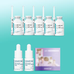 [타임특가][에코백 증정] 더마펌 펩트올로지 부스팅 앰플 PDRN 30ml 5개 피부탄력볼륨케어