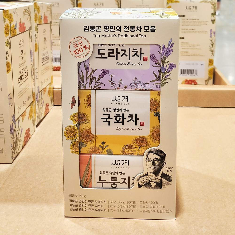 쌍계 김동건명인의 전통차 모음 50X3