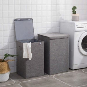 패브릭 다용도 접이식 바스켓 빨래바구니