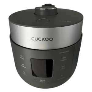 쿠쿠 6인용 트윈프레셔 더라이트 전기압력밥솥 CRP-ST0610FG 매트블랙+실버