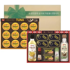 동원참치스팸선물세트 (S12호+스팸TD호)