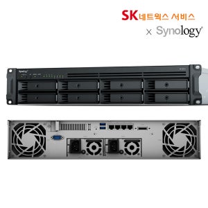 시놀로지 NAS RS1221RP+ 8베이 랙타입 리던던트 파일서버 스토리지 초기설치지원