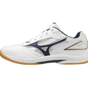 미즈노 탁구화 드라이브9 화이트X네이비X골드