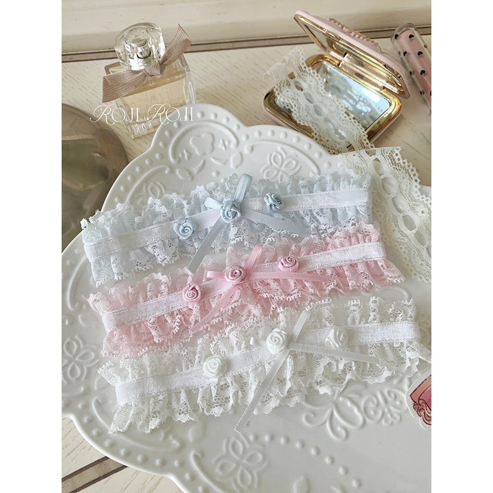 웨딩 가터 탄성 다리 링 신부를 위한 파티 액세서리 레이스 여성 허벅지 밴드