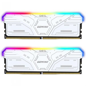GeIL DDR5-6000 CL38 GEMINI RGB White 패키지 (32GB(16Gx2))