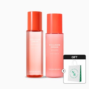 [선물세트]주름개선 기능성 네이처리퍼블릭 콜라겐 드림 스킨 부스터+에멀전