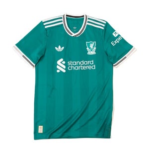 아디다스 리버풀 써드 Third 어센틱 유니폼 저지 25/26 선수 마킹 패치 JV6427