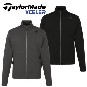 테일러메이드 어패럴 남성 골프웨어 골프 자켓 집업 스웨터 니트 엑셀러 가디건 O1131