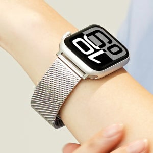 애플워치 메탈 마그네틱 스트랩 여성 슬림 11 10 9 SE3 SE2