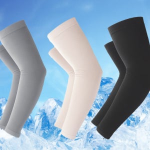 국산 쿨토시 여름 팔 무지 자외선 차단 햇빛 골프 커버 여자 여성 봄 가을 UV 심리스